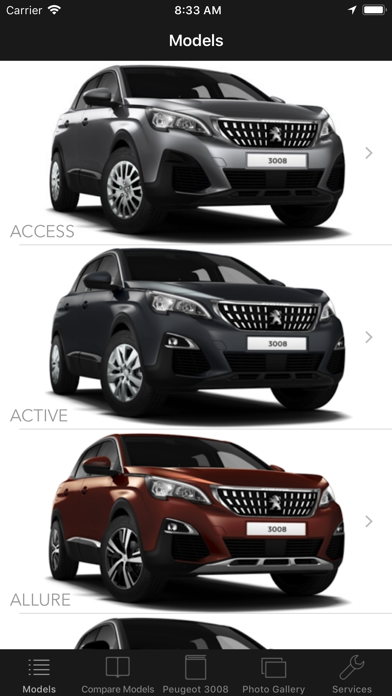 Specs for Peugeot 3008 II 2016 edition Screenshot 1