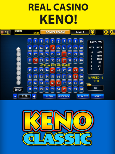 Cheats for Keno Classic