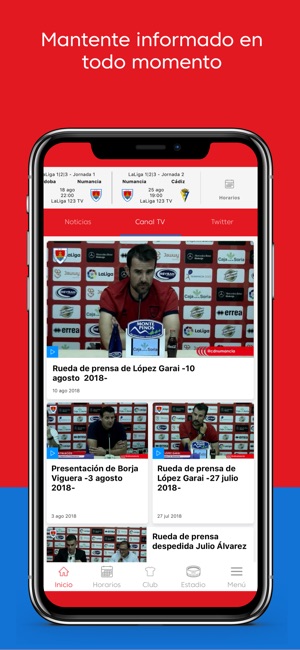 CD Numancia - App Oficial(圖5)-速報App