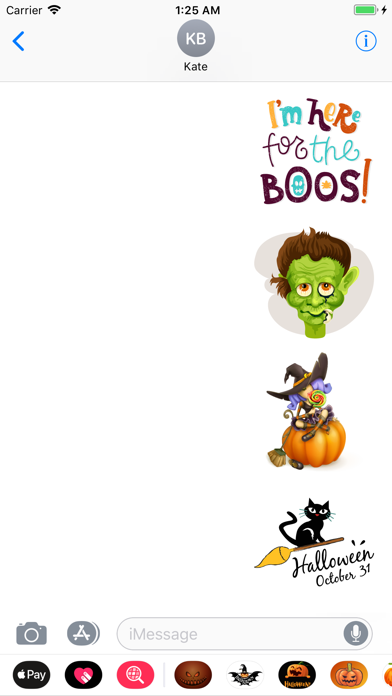 Happy Halloween Devilish Emoji screenshot 3