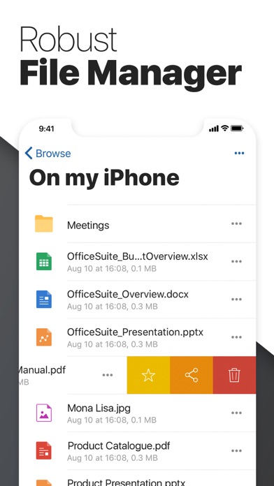 OfficeSuite Premium 7.90.53000 for iphone download