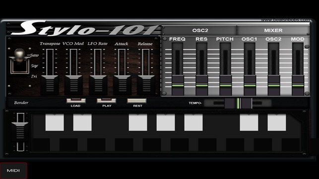 Stylo-101 (Stylophone+SH-101)