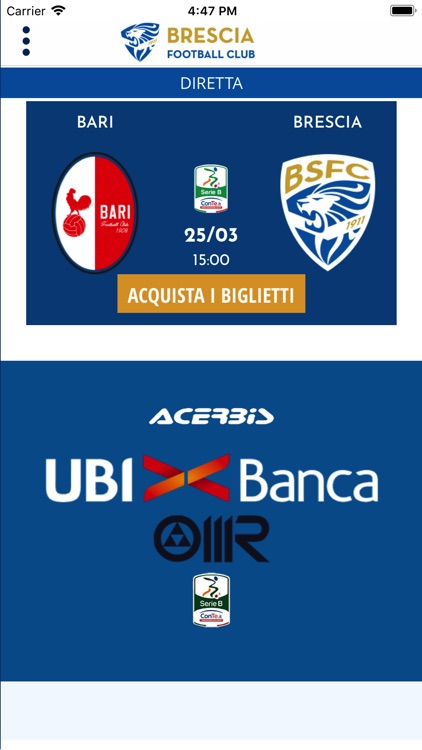 Brescia Calcio L'App ufficiale screenshot-3