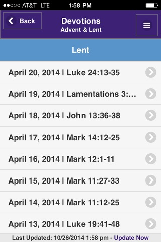 Devotions - Advent & Lent screenshot 2