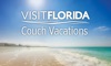 VISIT FLORIDA Couch Vacation specialty travel florida 
