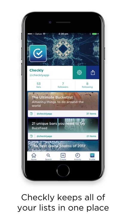 Checkly - Make & Share Lists