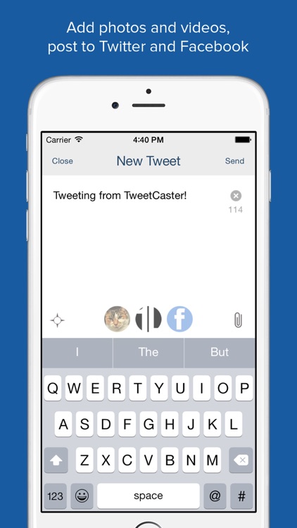 TweetCaster for Twitter screenshot-3