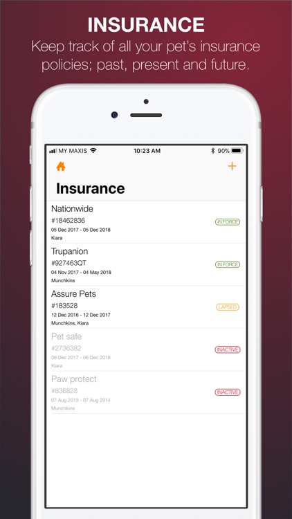 Furiend - Pet Health Tracker