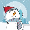 Cute & Lovely Snowman Stickers