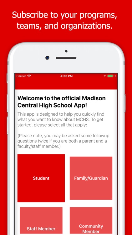 Madison Central App