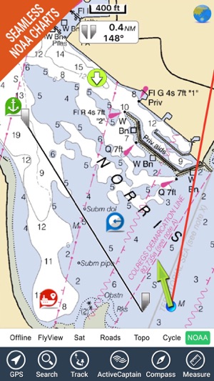 Marine: Florida to Mexico - GPS Map Navi