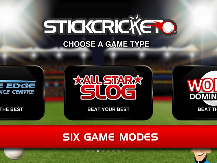Stick Cricket - HD screenshot-3