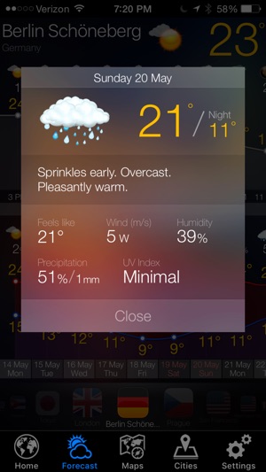 Прогноз погоды - Weather Now ° Screenshot