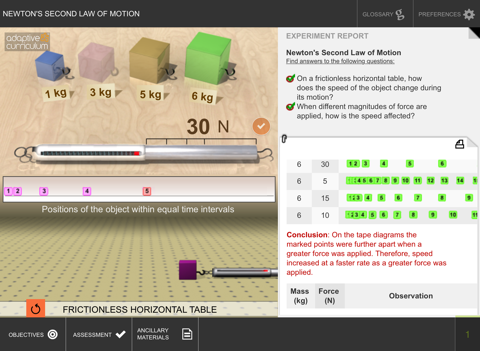 Newton's Second Law of Motion screenshot 3