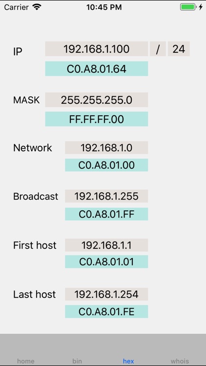 IP Mask Calculator