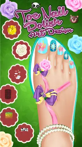 Game screenshot Toe Nail Polish Art Designs hack