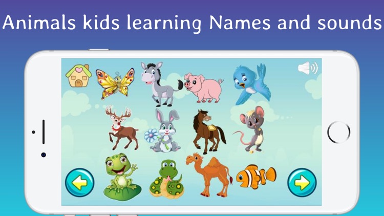 Best Animals kids learning