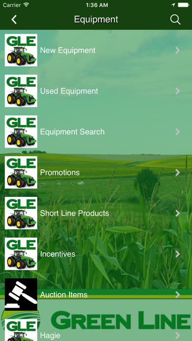 Green Line Equipment screenshot 3