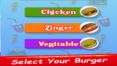 Kids Food Shop Burger Cooking screenshot 2
