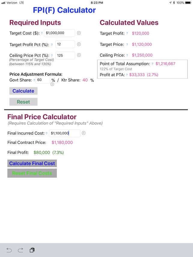 FPIF Calculator(圖2)-速報App