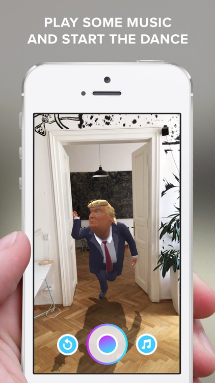 Augmented Trump Dance