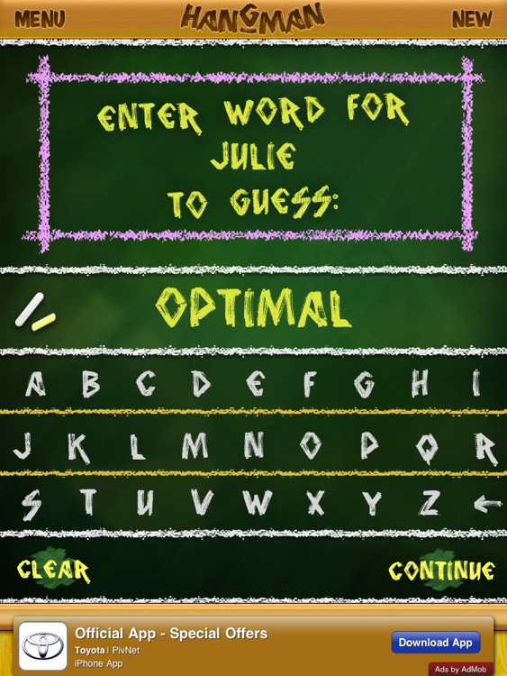 Hangman HD! screenshot-4