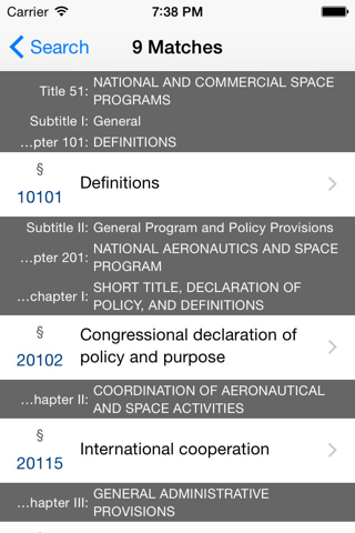 51 USC - Nat'l and Comm. Space (LawStack Series) screenshot 4