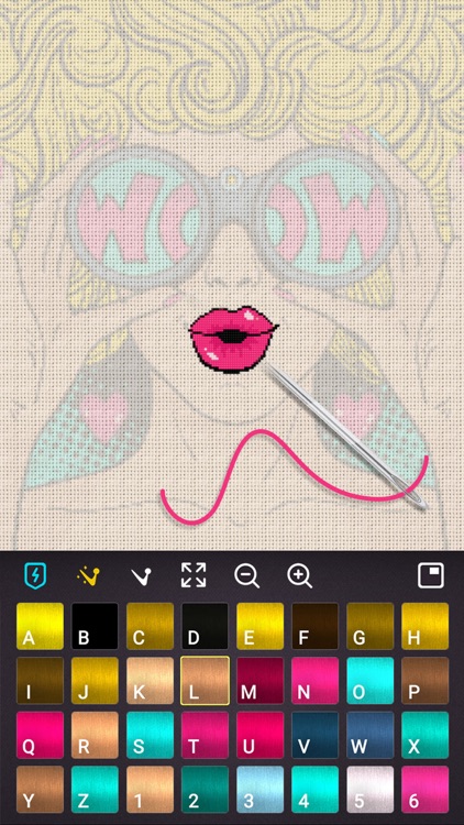 Cross-Stitch : Color by Number