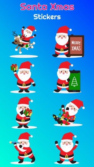 Santa Claus Chat Xmas Sticker(圖1)-速報App