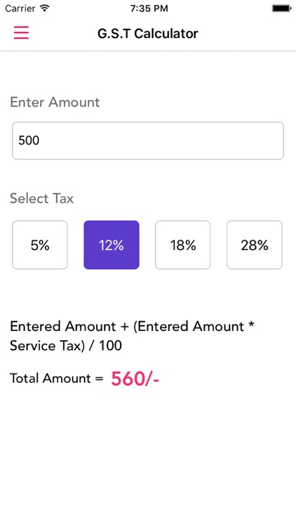 GST - Goods & Service Tax