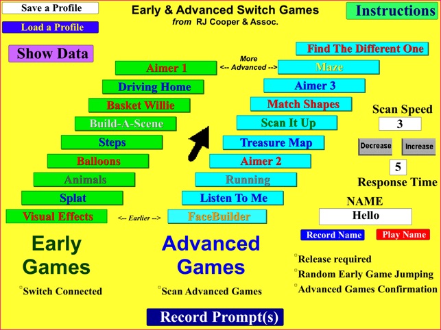 Early & Advanced Switch Games