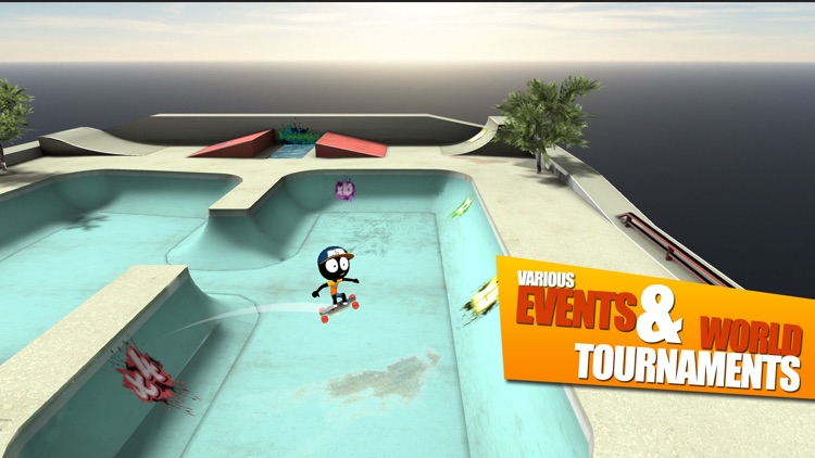Stickman Skate Battle