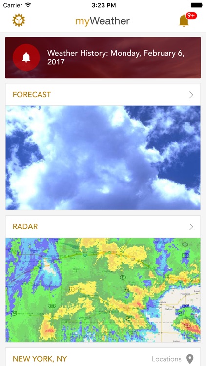 myWeather - Live Local Weather