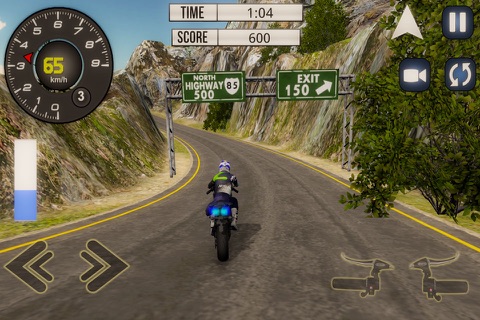 Mountain Motor-Cross Bike Sim screenshot 2