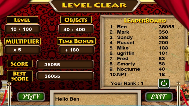 Art Museum Hidden Objects Game