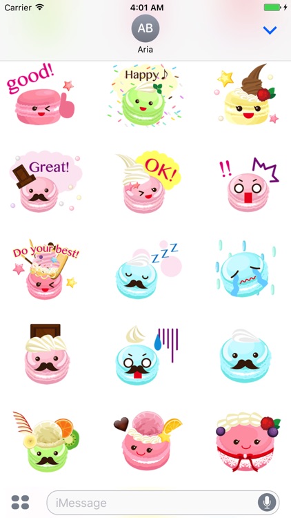 Sweet Macaroon Sticker