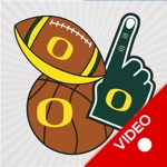 Oregon Ducks Animated Selfie Stickers