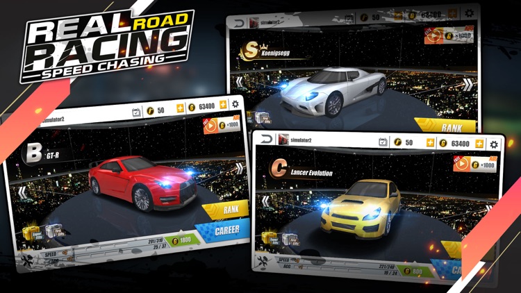 Real Road Racing-Speed Chasing screenshot-3