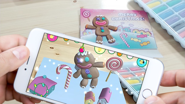 ClayFingers- AR Christmas card(圖4)-速報App