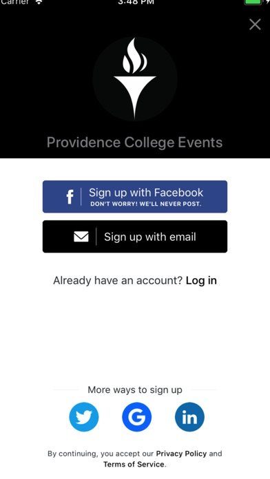 Providence College Events screenshot 3