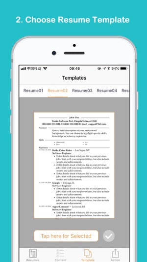 Resume and CV Builder(圖3)-速報App