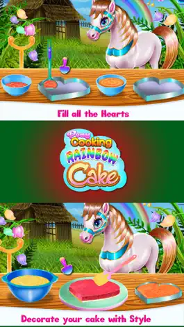 Game screenshot Pony cooking Rainbow Cake hack