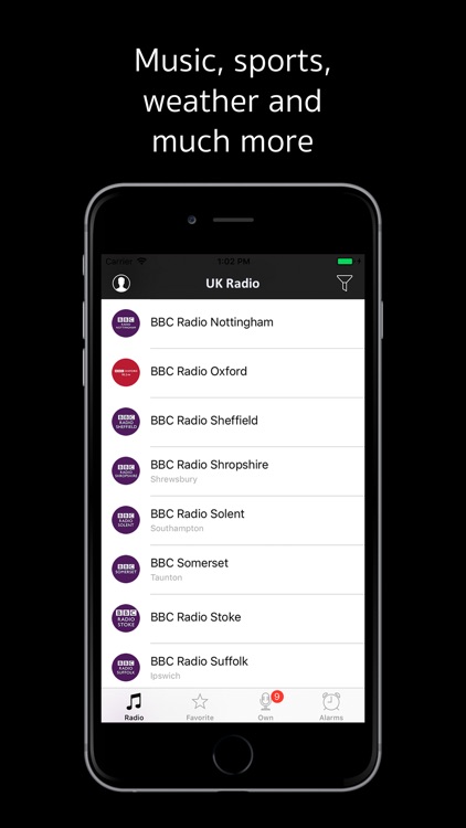 UK Radio - live radio stations screenshot-3