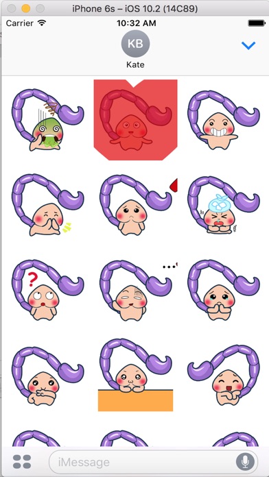 m-SCORPIO Stickers screenshot 2