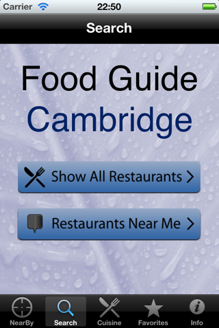 Cambridge Restaurant Guide screenshot 2