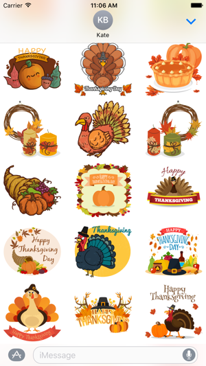 Thanksgiving Stickers Pack!(圖2)-速報App