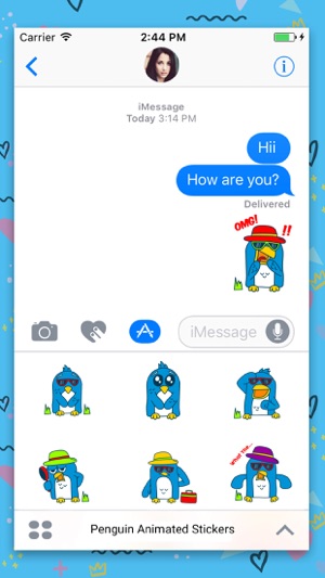 Penguin : Cute Stickers(圖2)-速報App