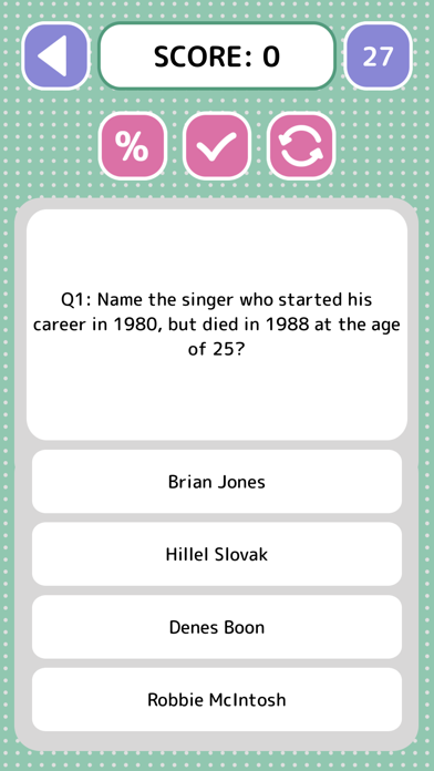 Music 1980s Quiz - Game screenshot 3