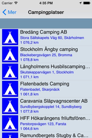 Campgrounds Finder screenshot 2