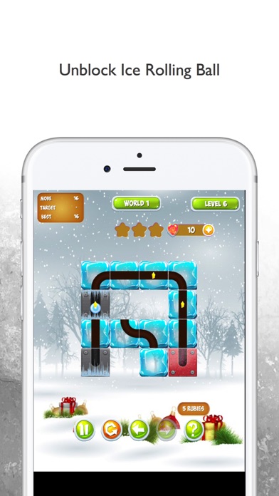 Unblock Ice Rolling Ball screenshot 3